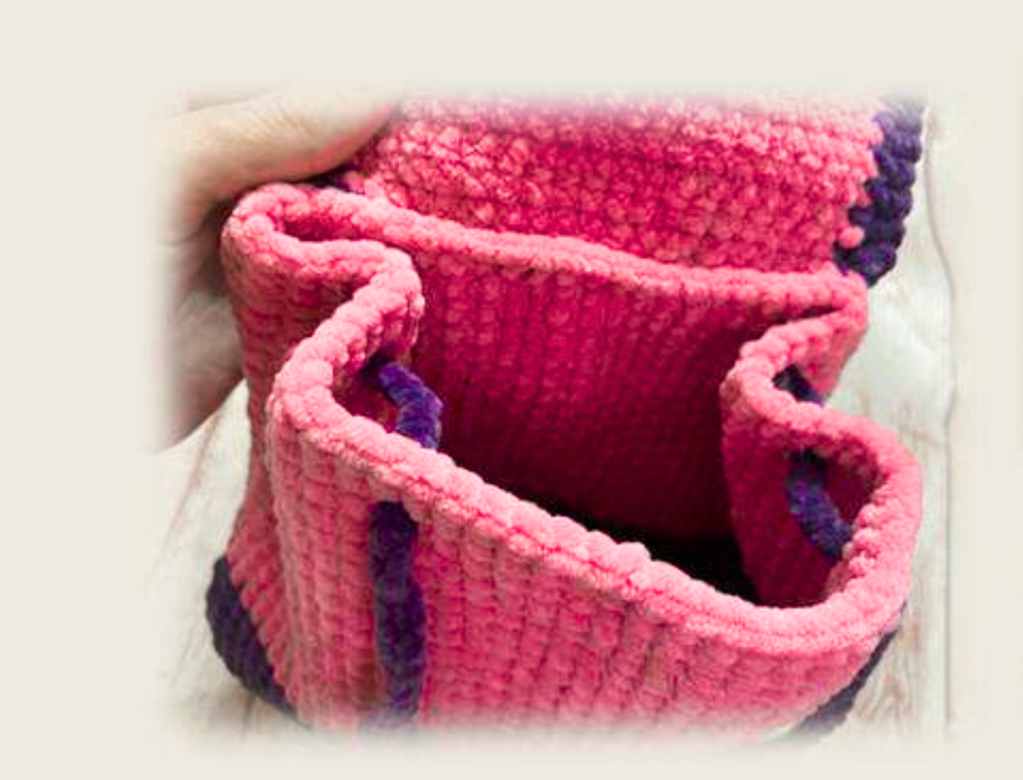 CROCHET PATTERN – Crochet Backpack Bunny Pattern Pdf – Cute Amigurumi Backpack for Kids, Digital Crochet Pattern, DIY Plush Animal Bag