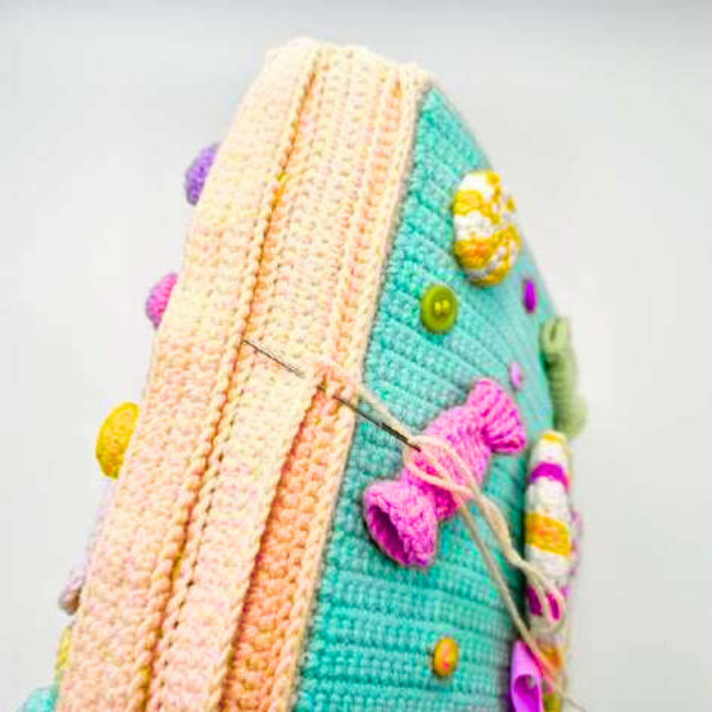 Sweet Quiet Book Crochet Pattern – Candy-Themed Sensory Quiet Book for Toddlers, Crochet Busy Book Pattern