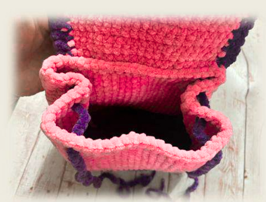 CROCHET PATTERN – Crochet Backpack Bunny Pattern Pdf – Cute Amigurumi Backpack for Kids, Digital Crochet Pattern, DIY Plush Animal Bag